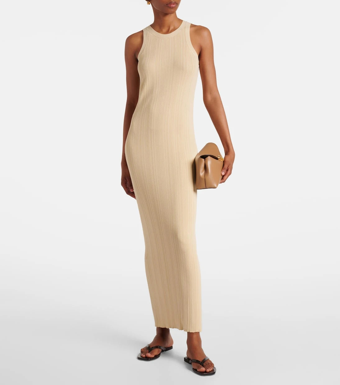 Toteme - Ribbed-knit maxi dress