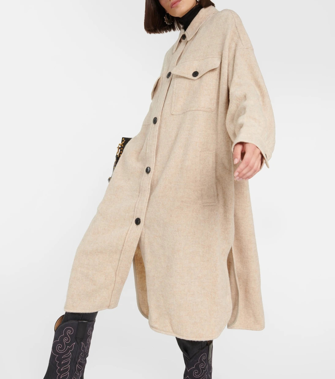 Marant Etoile - Fontia wool-blend coat