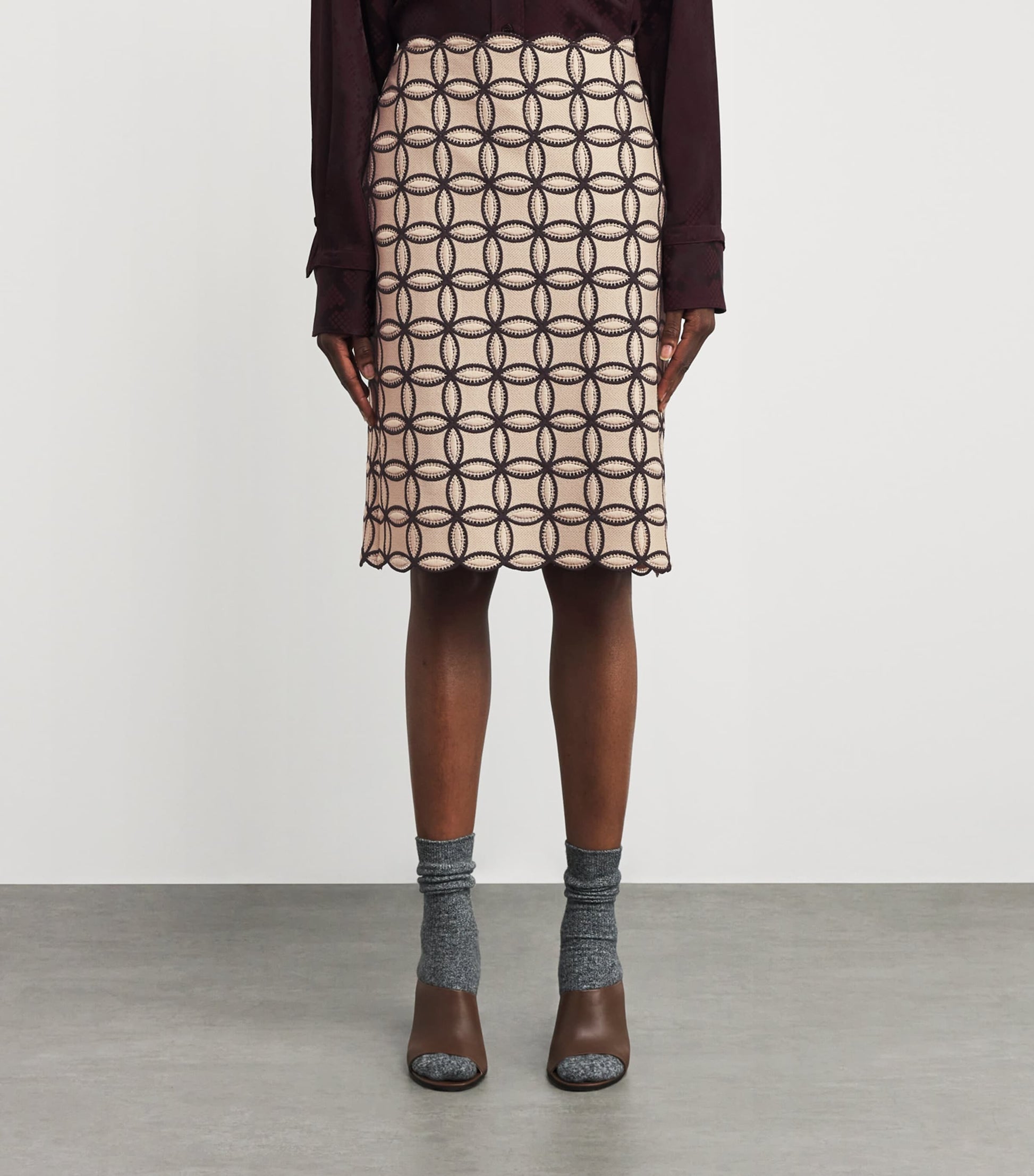 CAMILLA AND MARC Multi Deco Midi Skirt