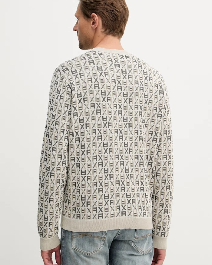 Armani Exchange Erkek Pamuklu Kazak