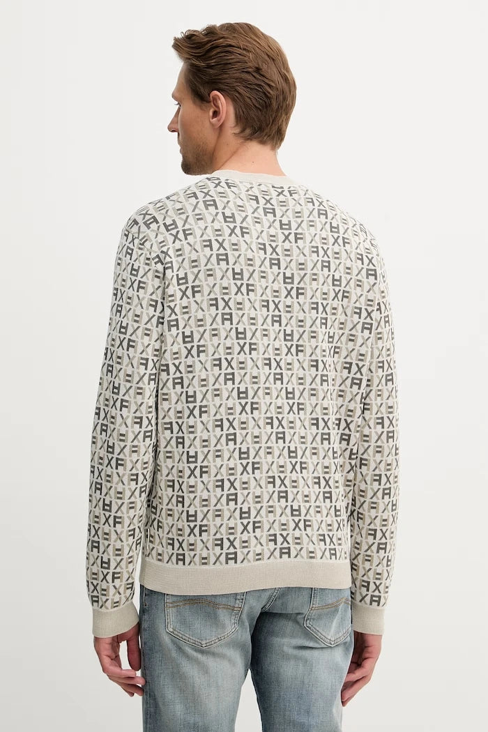 Armani Exchange Erkek Pamuklu Kazak