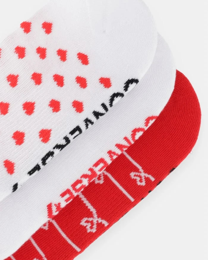 Converse чорапи дамски x CHUCKS IN LOVE 3 броя