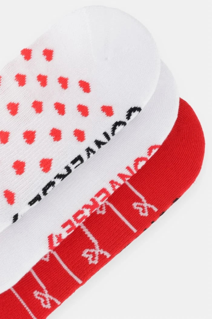 Converse чорапи дамски x CHUCKS IN LOVE 3 броя