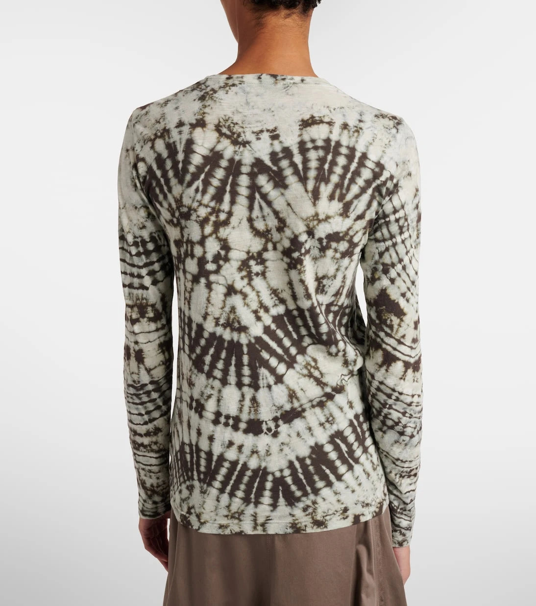 Proenza Schouler - Mia tie-dye cotton jersey top