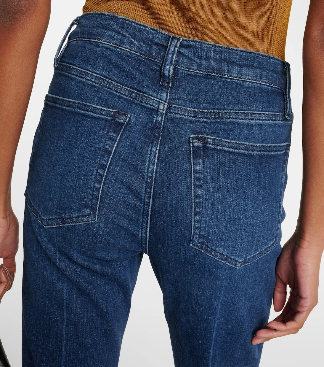 Frame - Le Easy Flare high-rise flared jeans