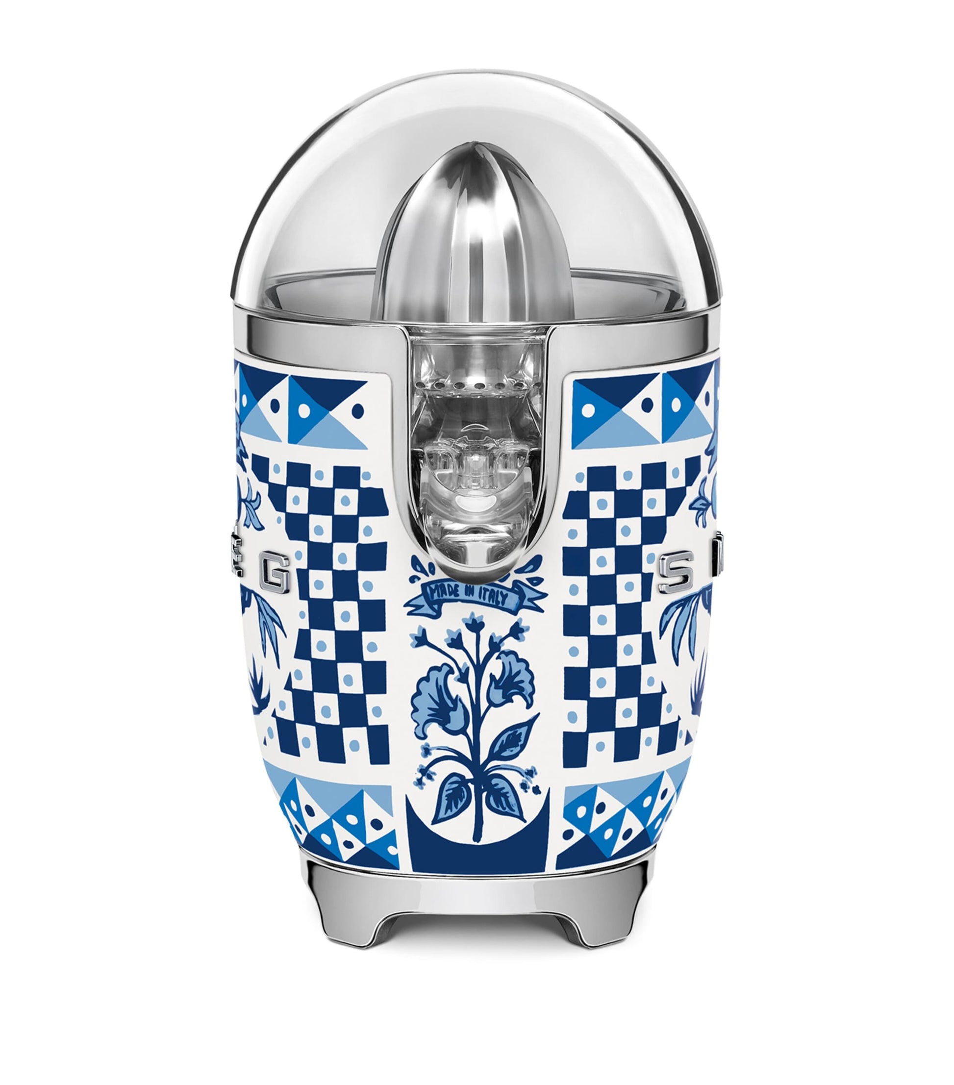 Smeg x Dolce & Gabbana Blu Mediterraneo Citrus Juicer