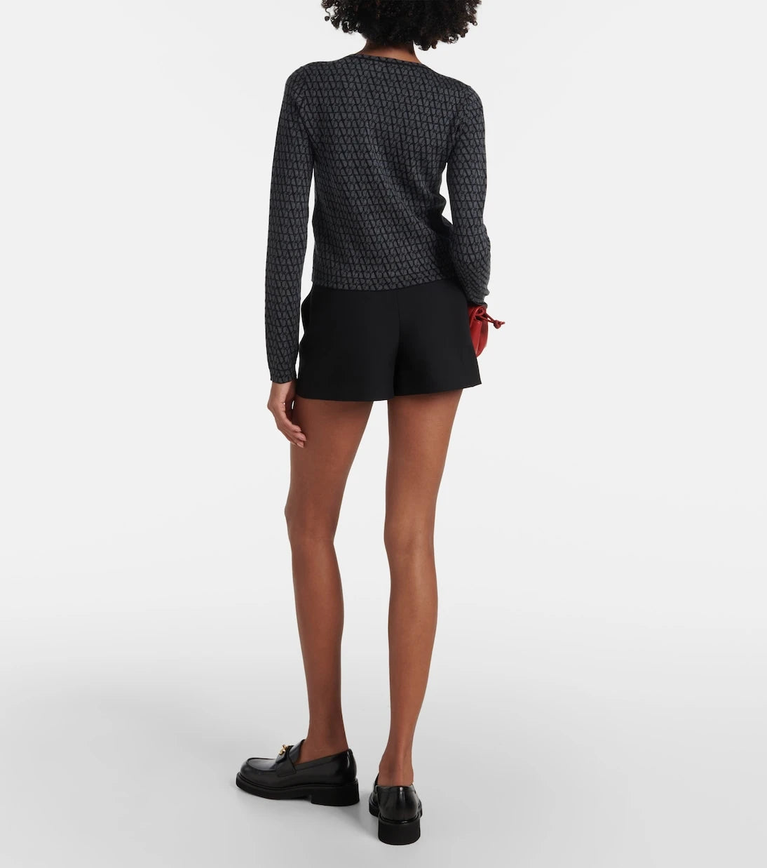Valentino - Toile Iconographe virgin wool cardigan