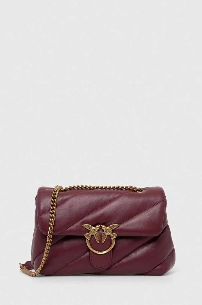 Pinko kadın deri crossbody çanta