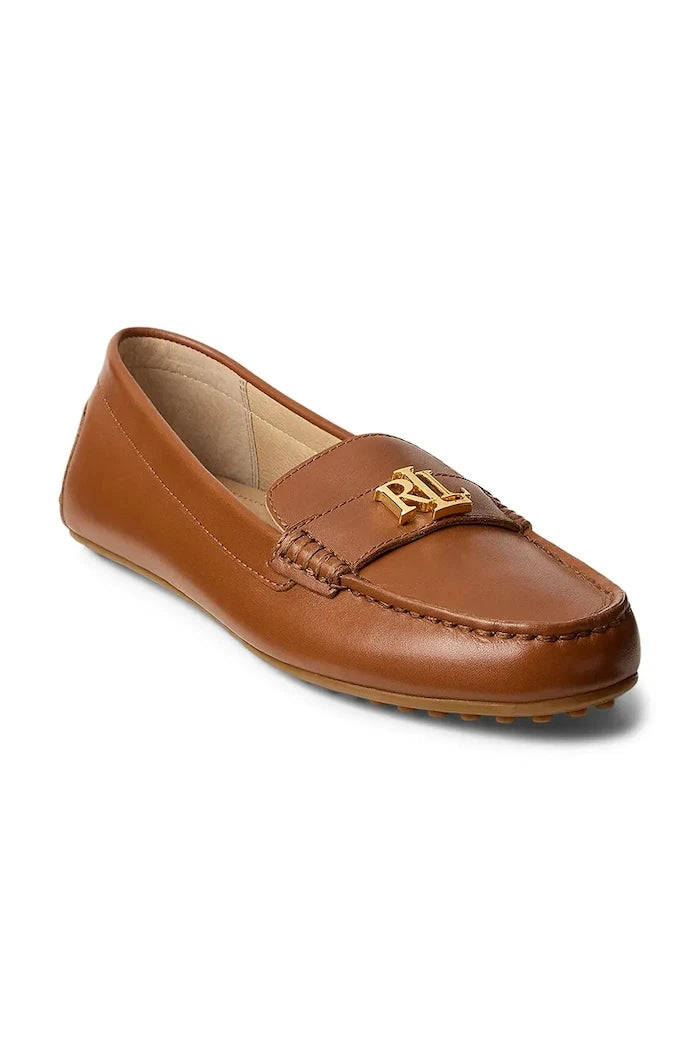 Кожени мокасини Lauren Ralph Lauren Barnsbury