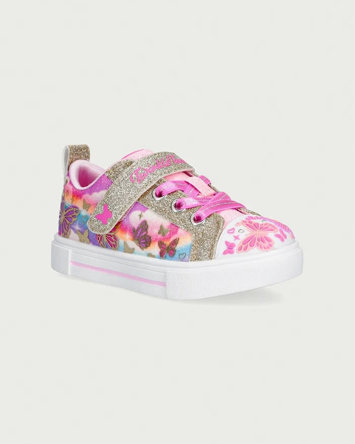 Skechers TWINKLE SPARKS - BUTTERFLY SK çocuklara yönelik düşük bilekli spor ayakkabı