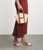 Ivory Grab Canvas Tote Bag