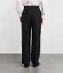 Our Legacy Black Wool Borrowed Chino Wide-Leg Trousers