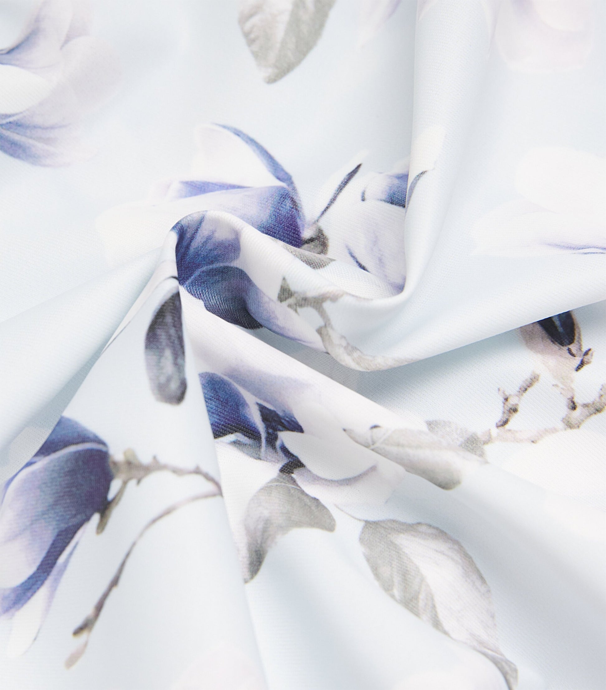 Fantasie Blue Lace-Trim Floral Lucia Camisole Top