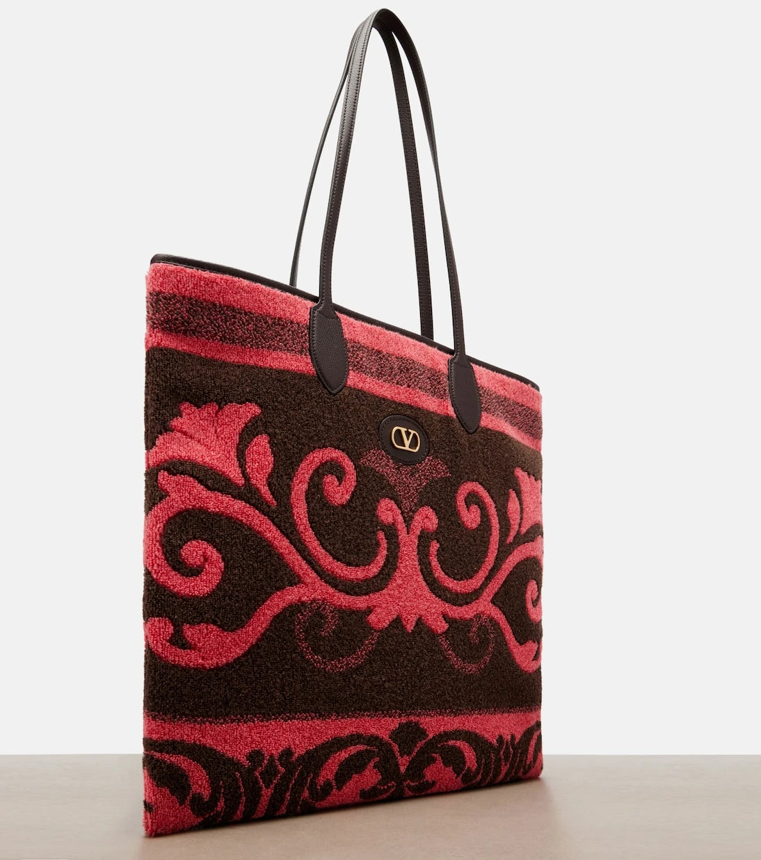 Valentino Garavani - VLogo N/S Medium terry tote bag