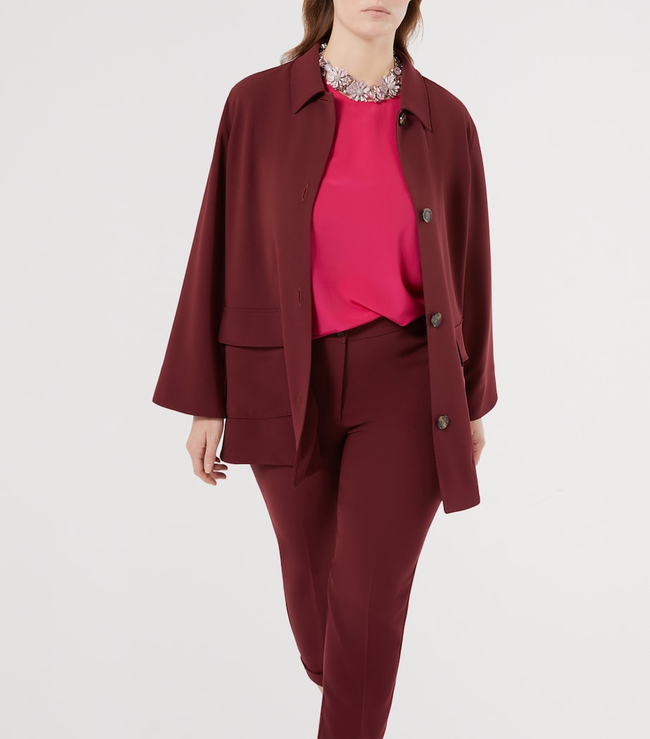 Red Cady Luxsca Tunic Jacket