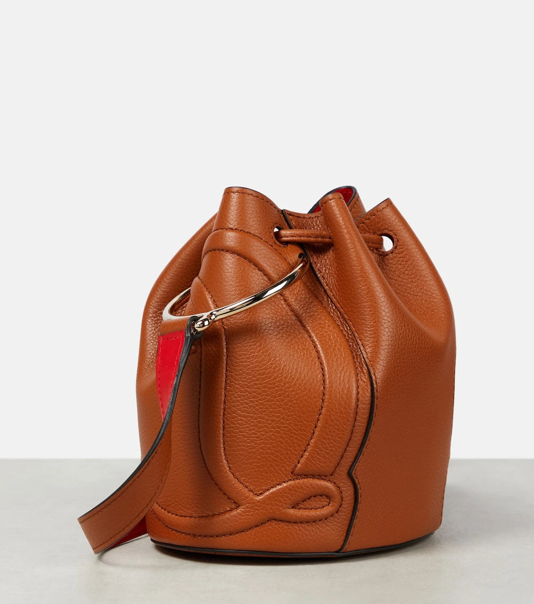 Christian Louboutin - By My Side leather bucket bag