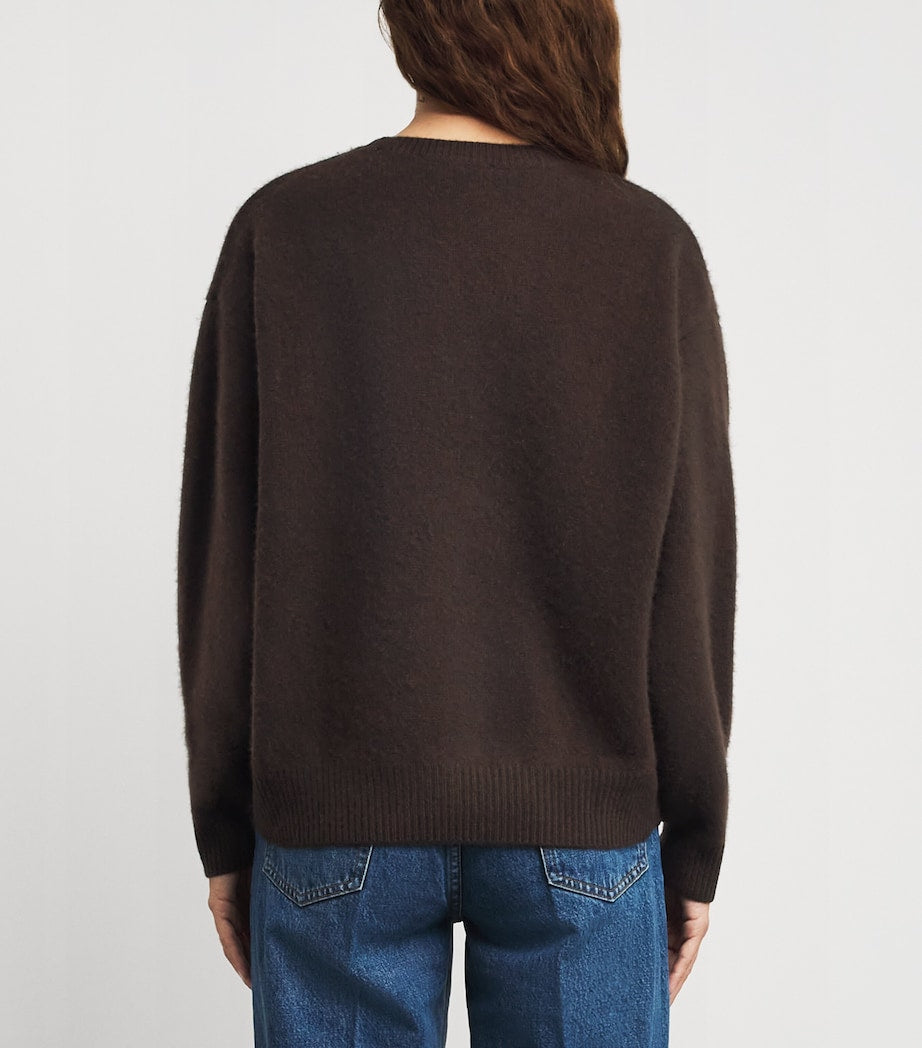 FRAME The Cashmere Brushed Sweater
