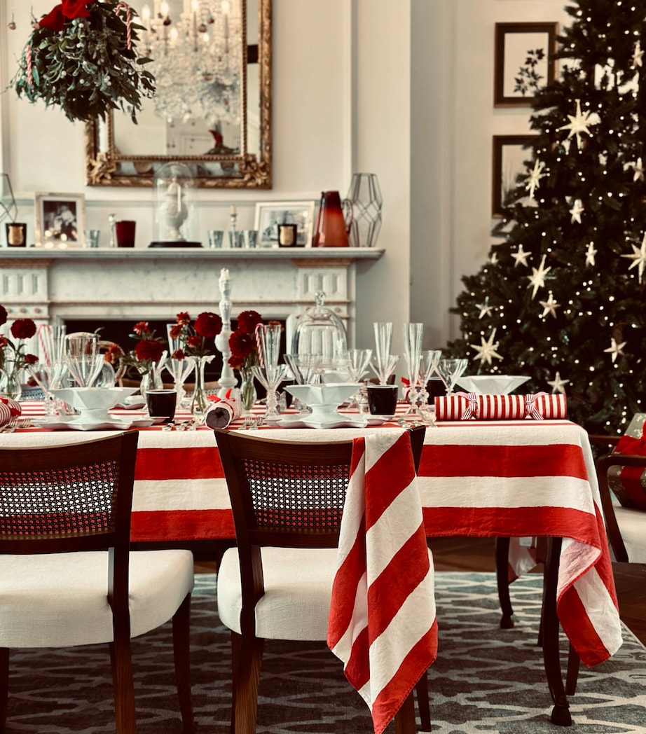 Summerill & Bishop Linen Stripe Napkin (50cm x 50cm)