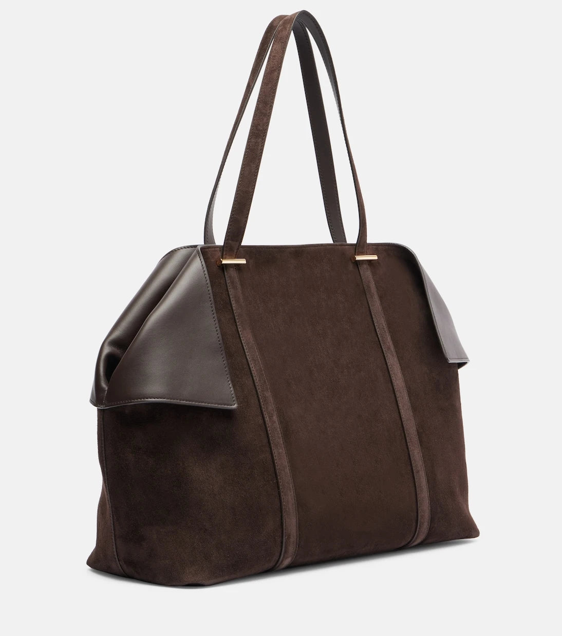 Ferragamo - Scarf Large suede tote bag
