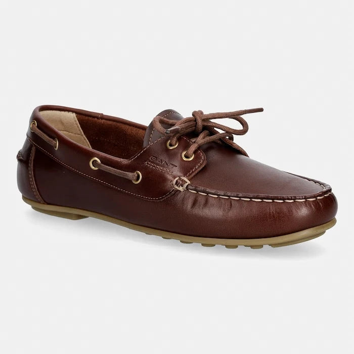 Gant мокасини дамски от кожа Seabaya