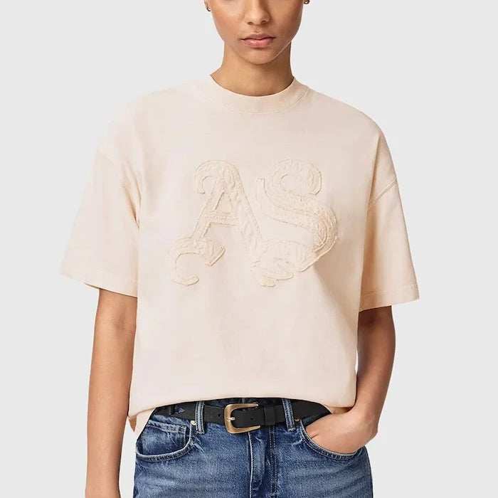 AllSaints тениска дамска от памук INSIGNIA