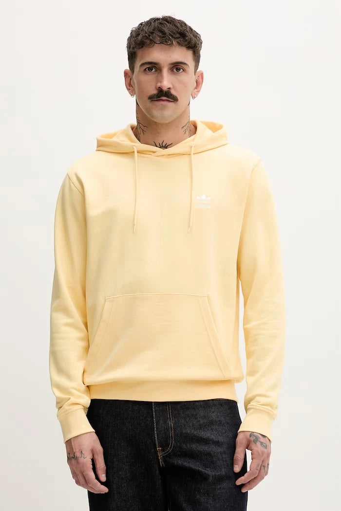 adidas Originals erkek pamuklu kapüşonlu sweatshirt