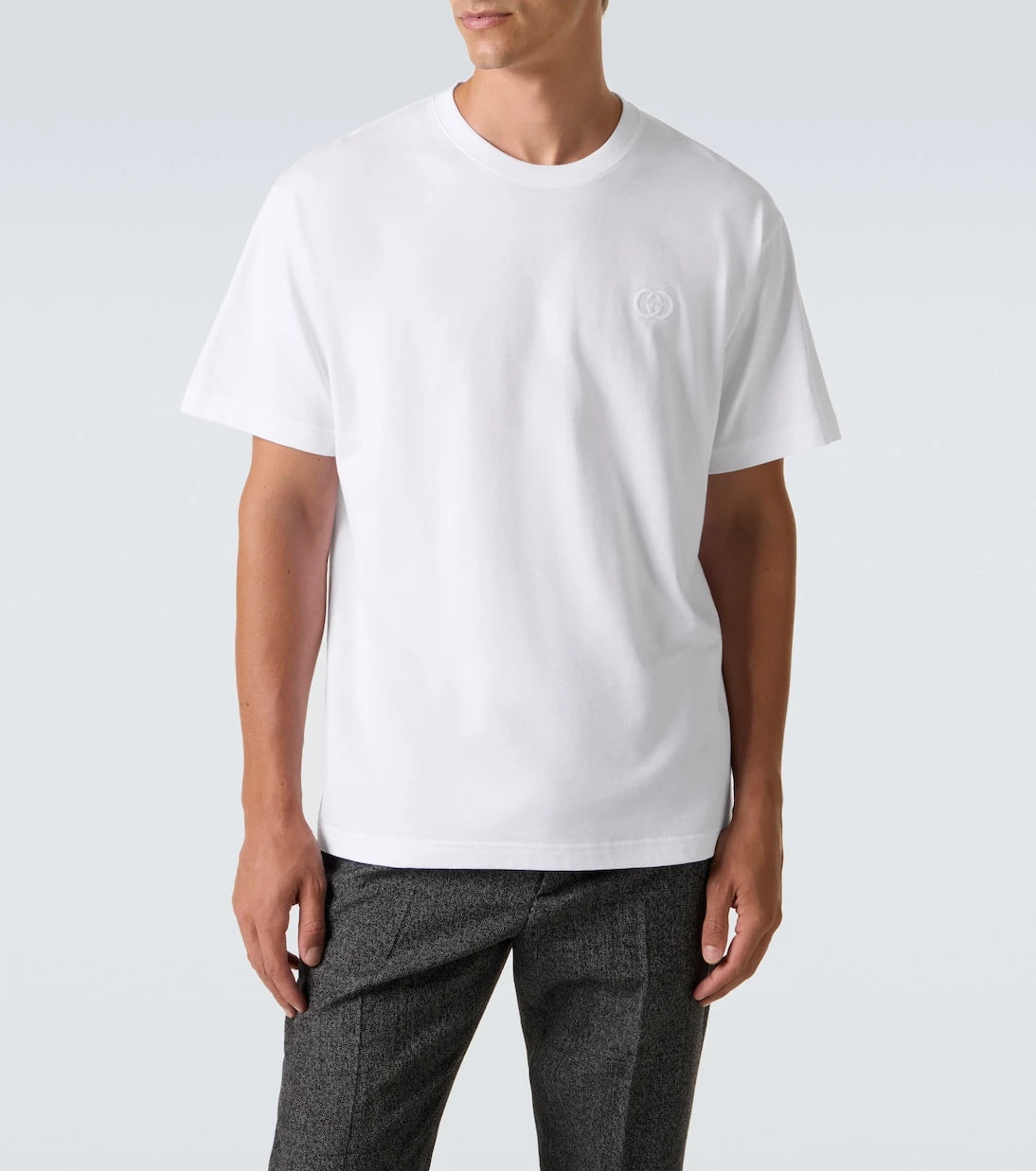Gucci - Double G cotton jersey T-shirt