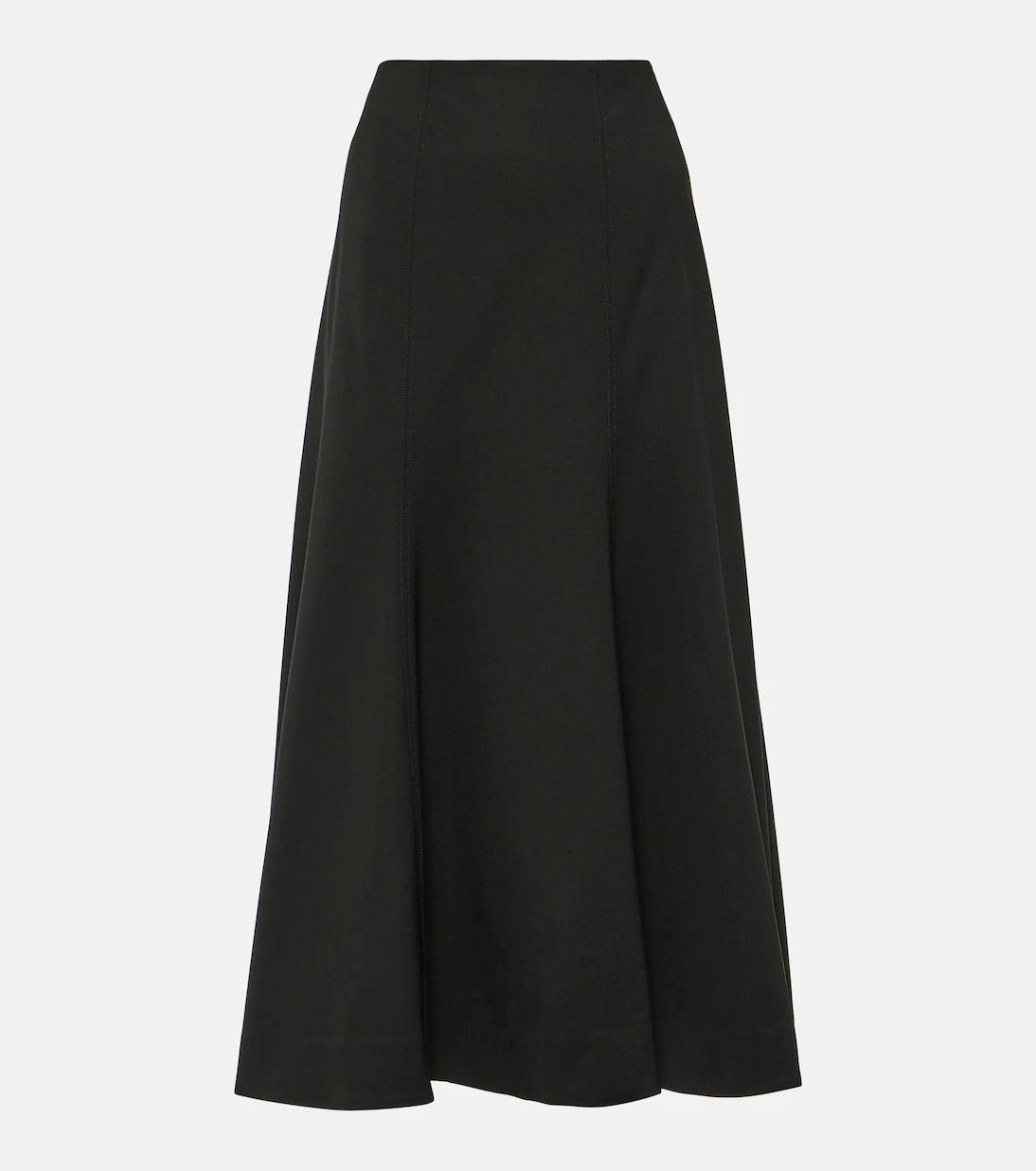 CO - Wool-blend midi skirt