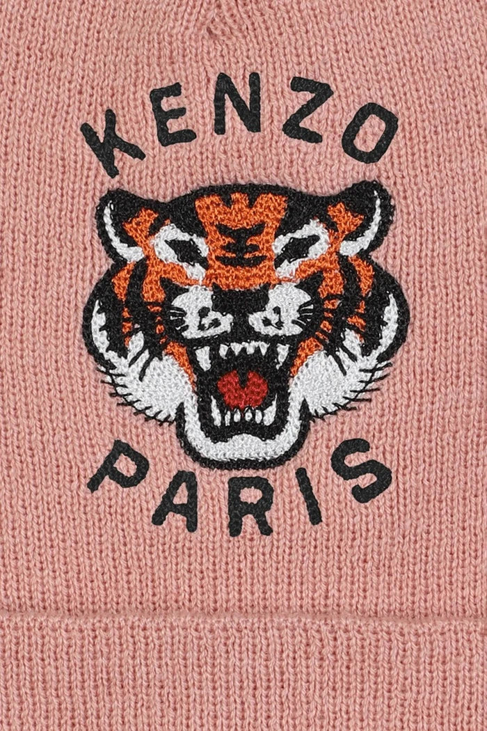 Kenzo Kids kaşmir çocuk şapkası