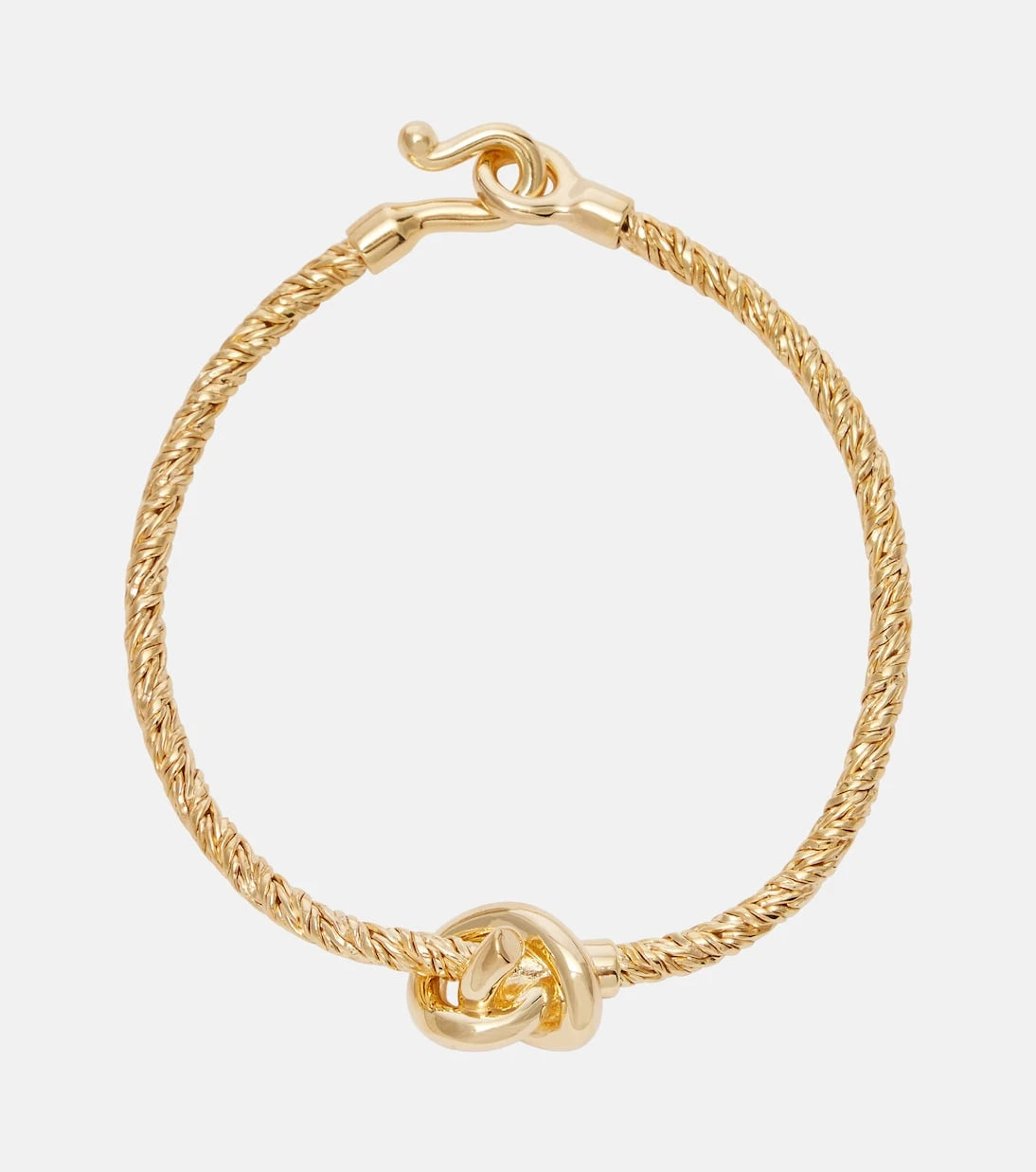 Bottega Veneta - Knot gold-plated sterling silver bracelet