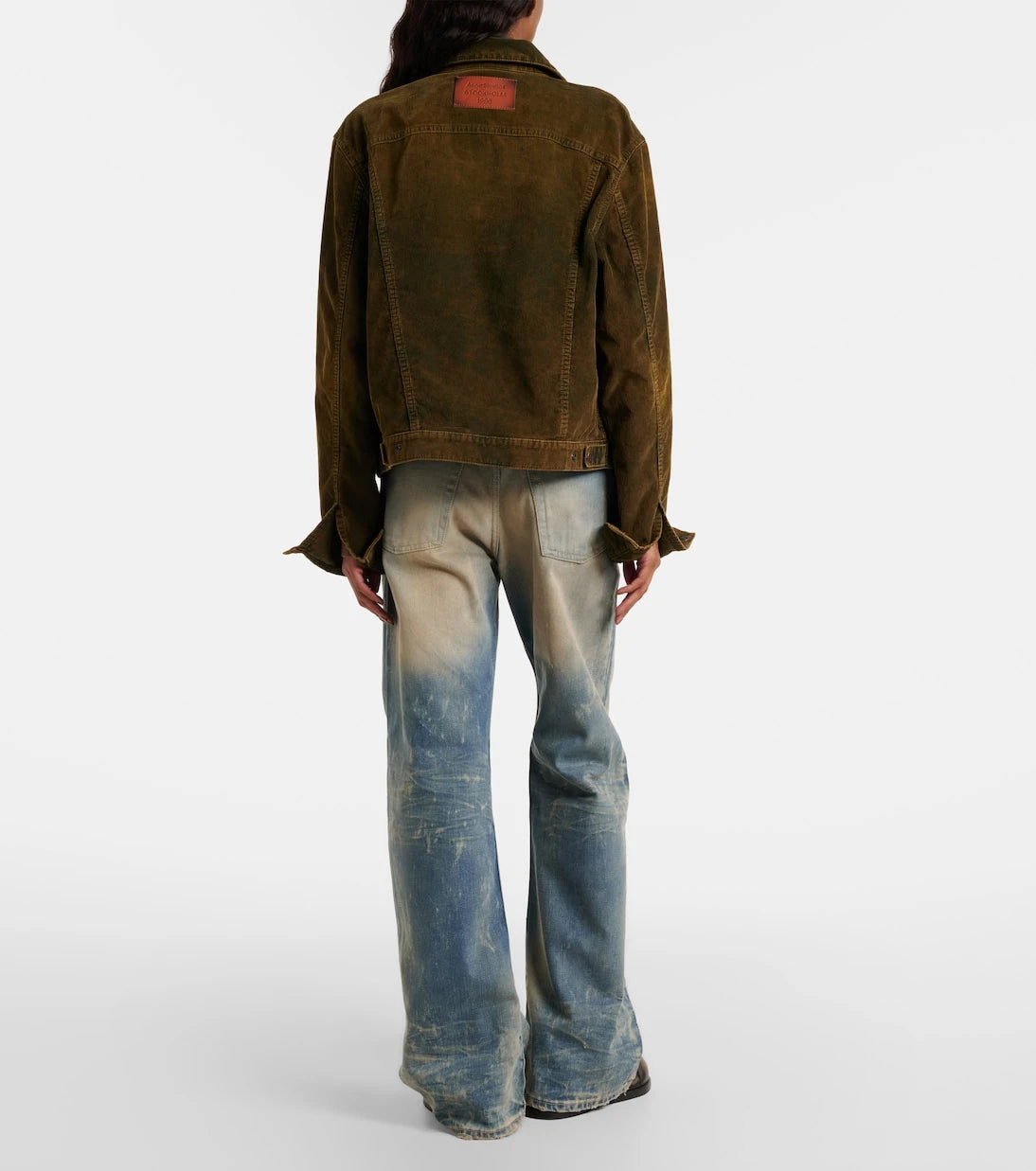 Acne Studios - 2021 high-rise wide-leg jeans