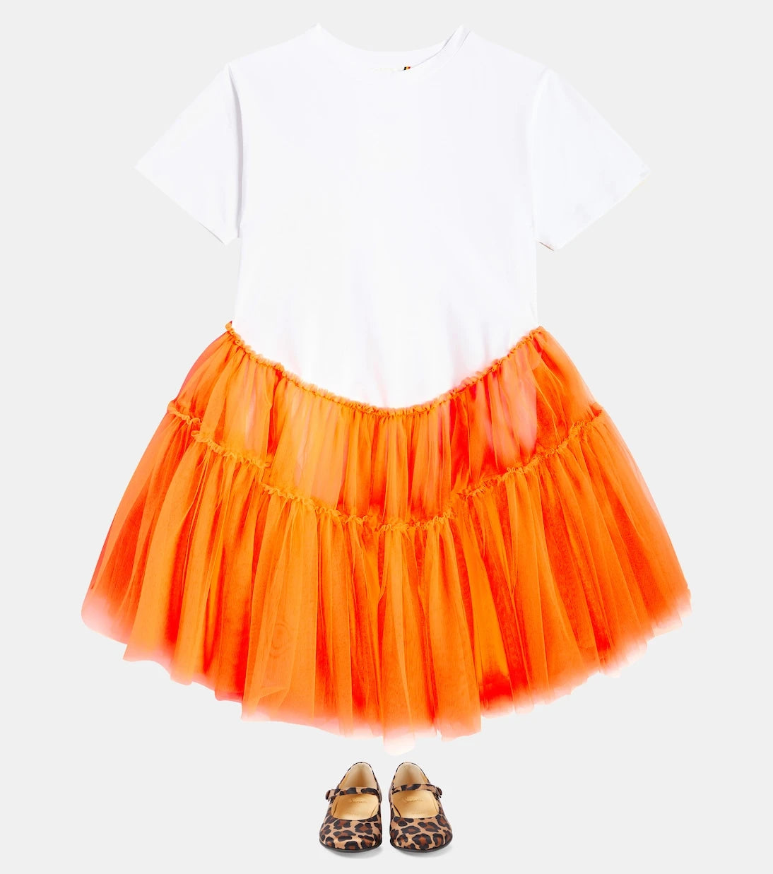 Caroline Bosmans - Jersey and tulle dress