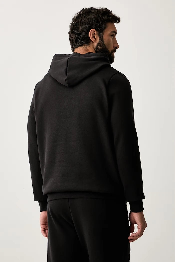 Puma kapüşonlu erkek pamuklu Essentials sweatshirt