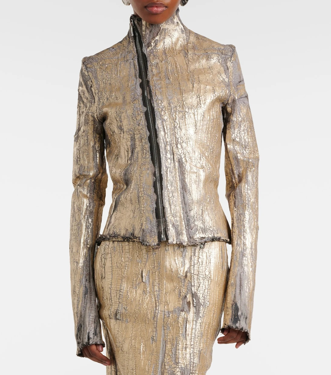 Rick Owens - Gary coated denim jacket