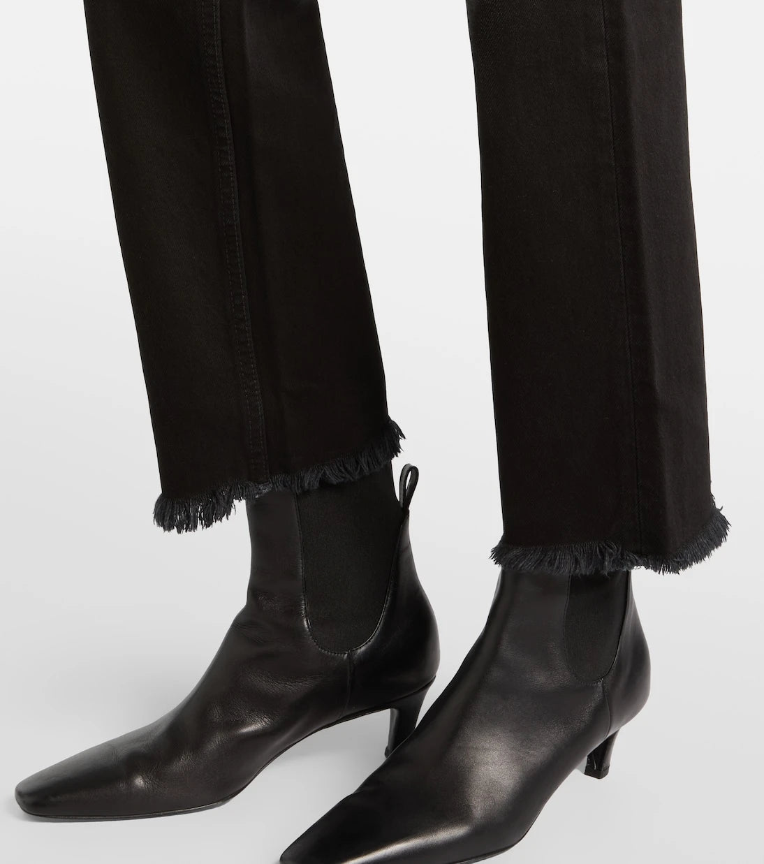 Toteme - Distressed straight jeans