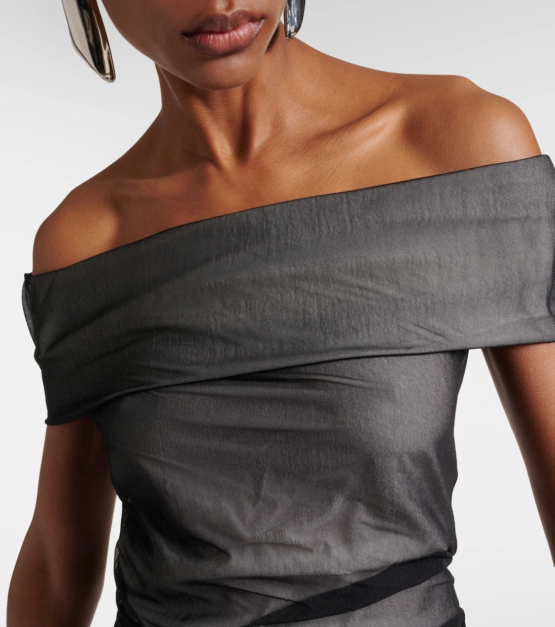 Proenza Schouler - Allegra ruched off-shoulder top