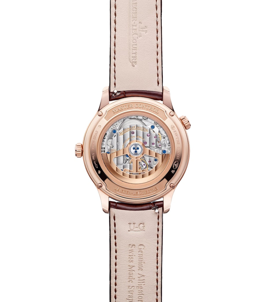 Rose Gold Master Control Geographic Watch 40mm