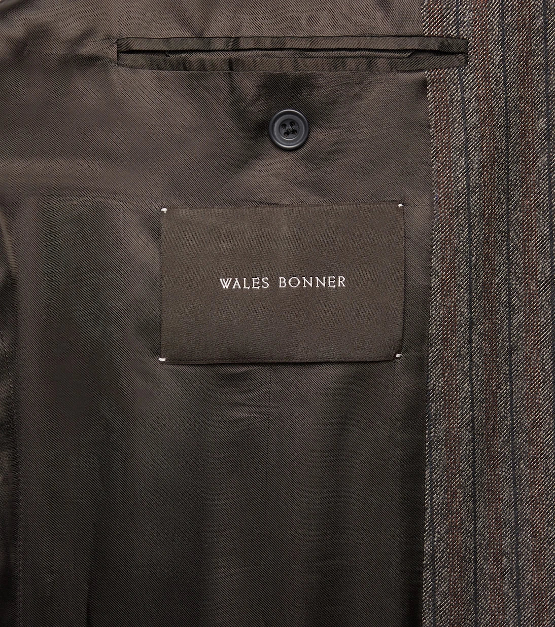Wales Bonner - Alto pinstripe wool-blend blazer