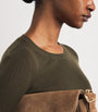 Green Wool-Cashmere Layering Sweater