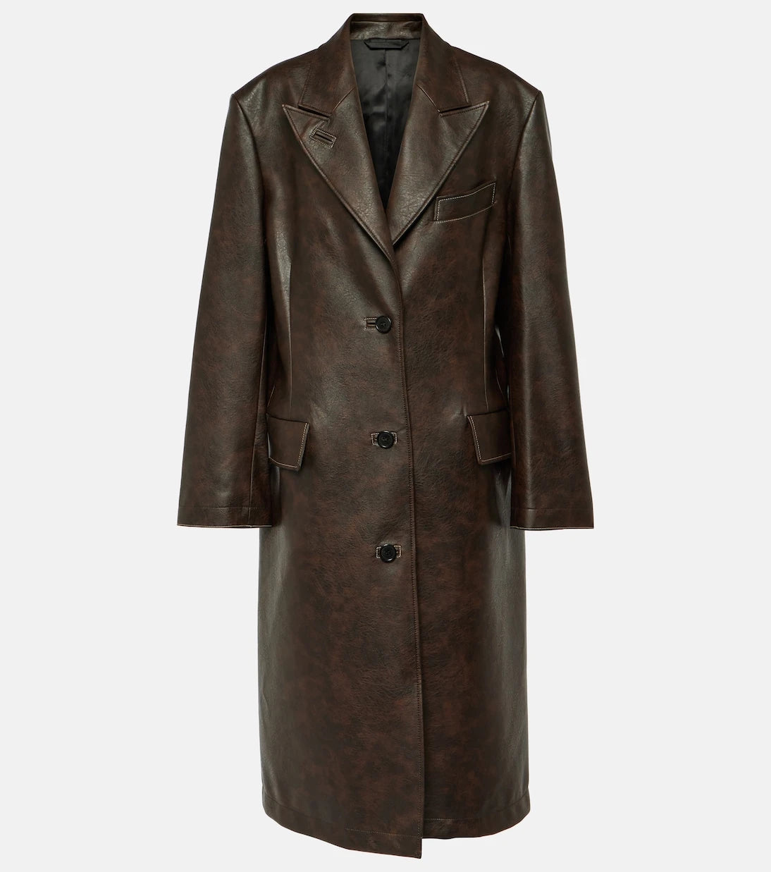 Acne Studios - Ovittor faux leather coat