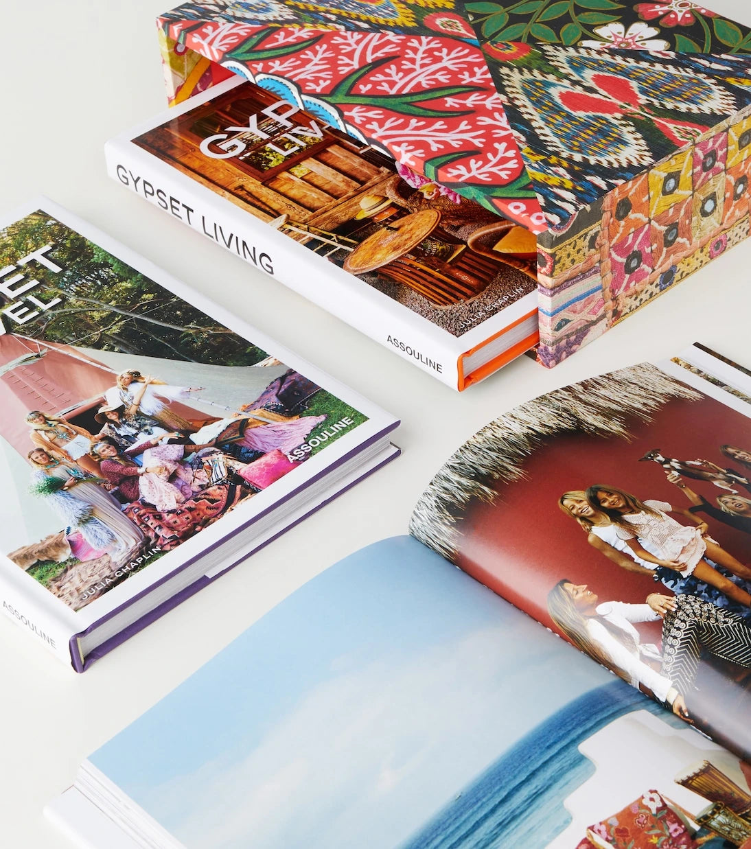 Assouline - مجموعة من 3 كتب