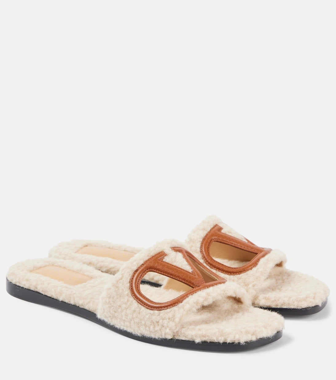 Valentino Garavani - VLogo cutout slides