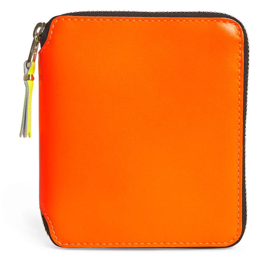 Comme Des Garçons Wallet Medium Leather Super Fluo Wallet