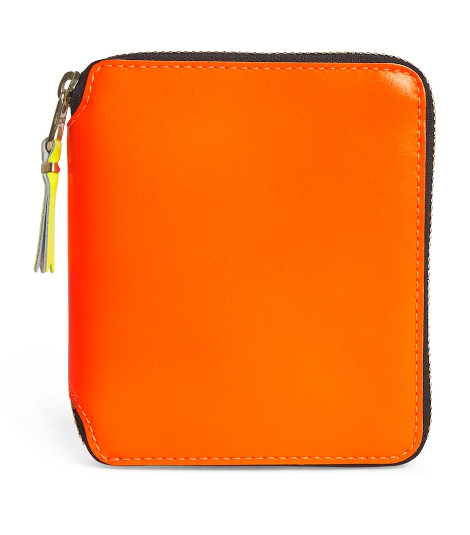 Comme Des Garçons Wallet Medium Leather Super Fluo Wallet
