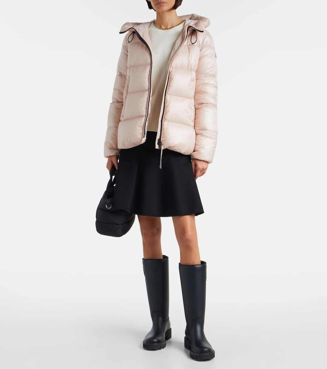 Moncler - جاكيت سيريتس مبطن بالريش
