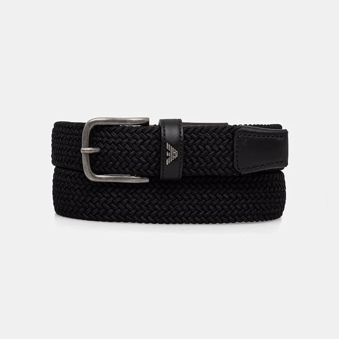Emporio Armani Örgü Erkek Kemer