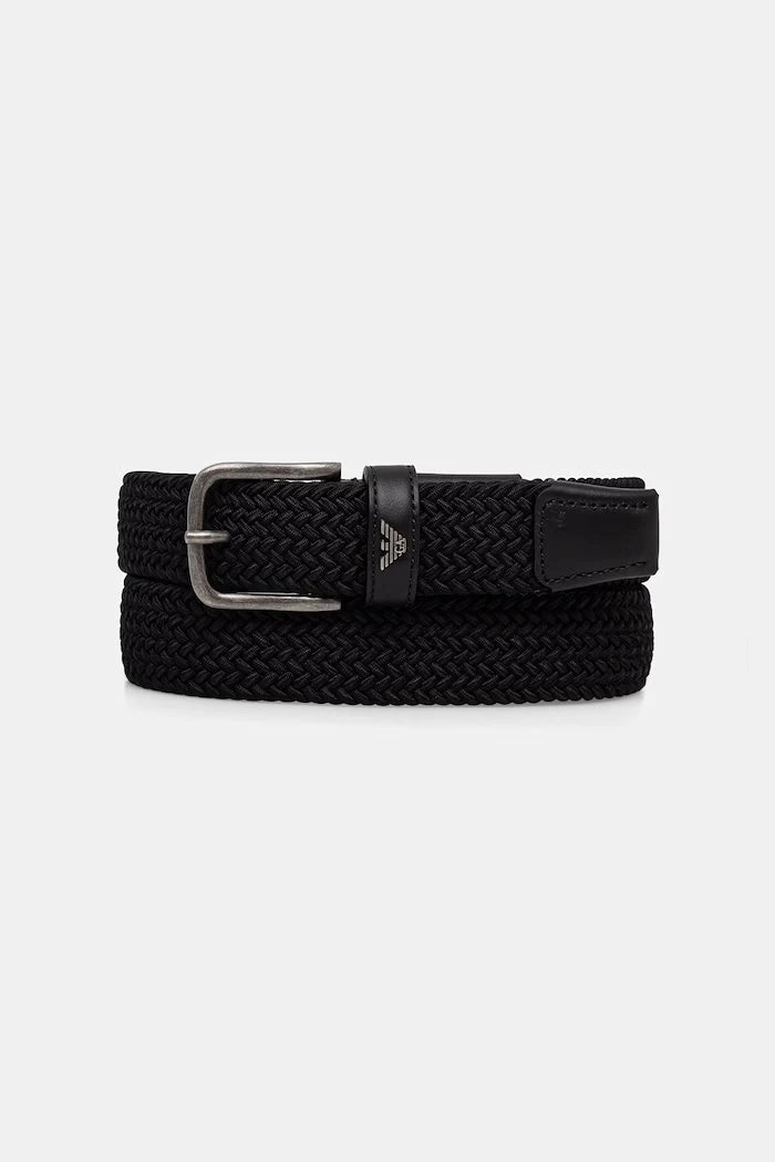 Emporio Armani Örgü Erkek Kemer