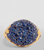 Nada Ghazal Yellow Gold and Sapphire Malak Bonbon Ring
