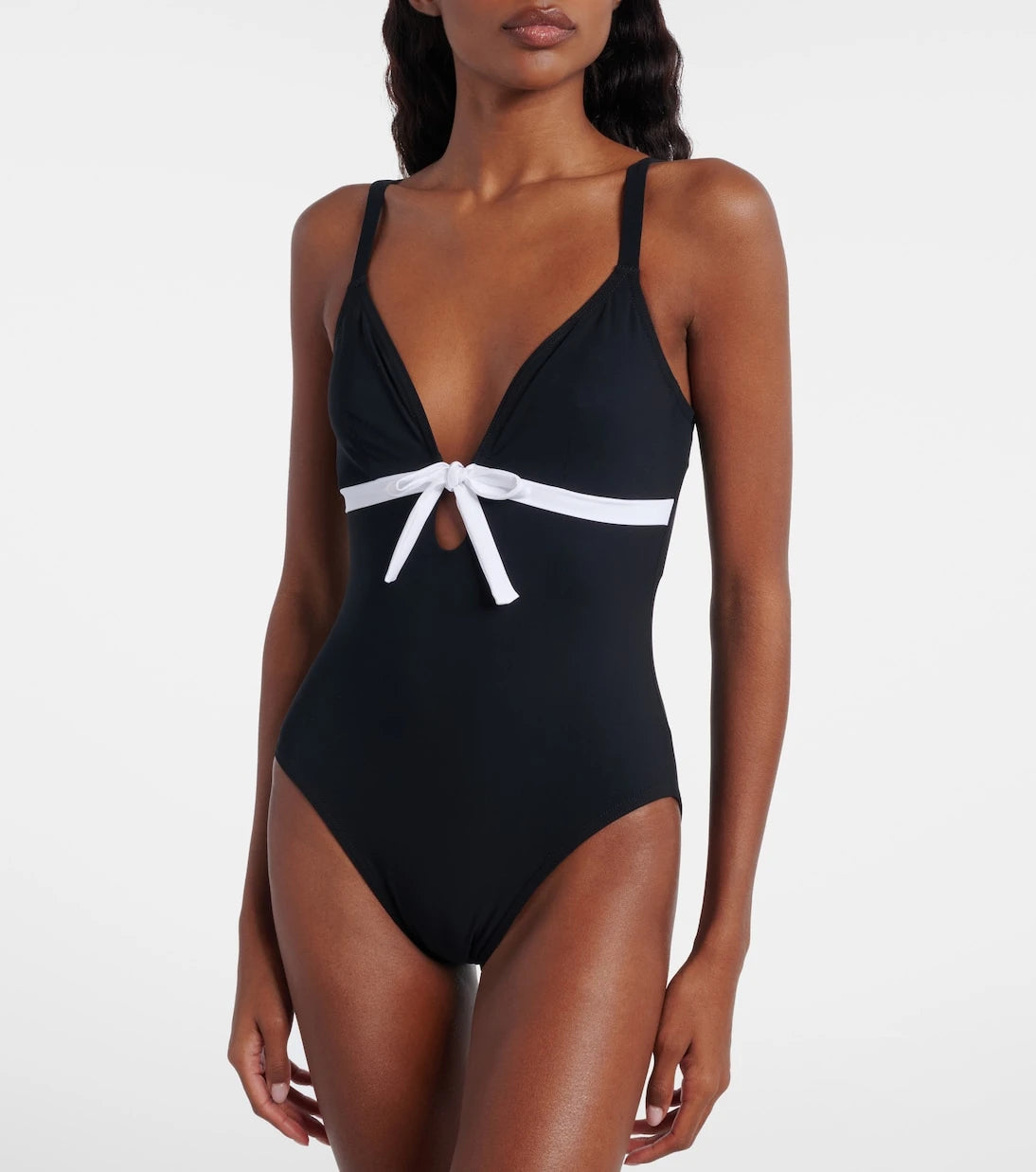 Karla Colletto - Lenora bow-detail swimsuit