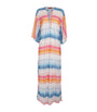 Missoni Multi Zigzag V-Neck Kaftan